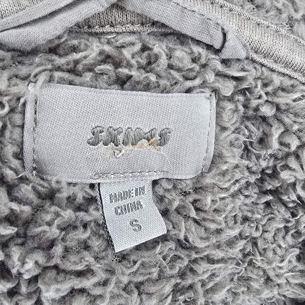 Skims Teddy Full Zip Hoodie Jacket Size Small - Picture 10 of 11
